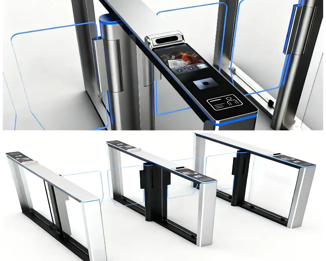 ZOJE 스피드 게이트: 테일게이팅 방지 기능을 갖춘 더욱 스마트한 보안