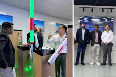 국제 장기 파트너 방문 ZOJE - 스마트 주차 및 출입 통제 기술 분야의 협업 발전