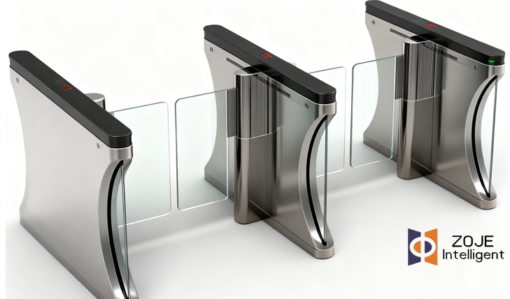 충돌 방지 스윙 게이트의 핵심 아키텍처와 작동 모듈은 무엇으로 구성됩니까?