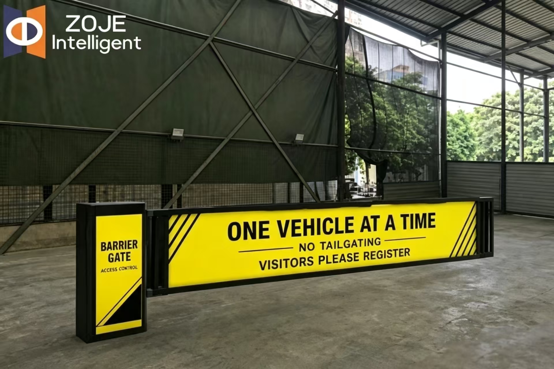 스마트 차량 접근 관리를 위해 패널 스타일 배리어 게이트를 선택하는 이유는 무엇입니까?